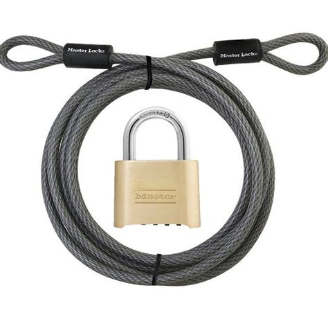 steel cable lock box|heavy duty cable locks.